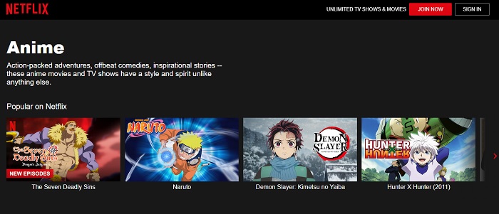 Best Sites To Watch Anime Netflix