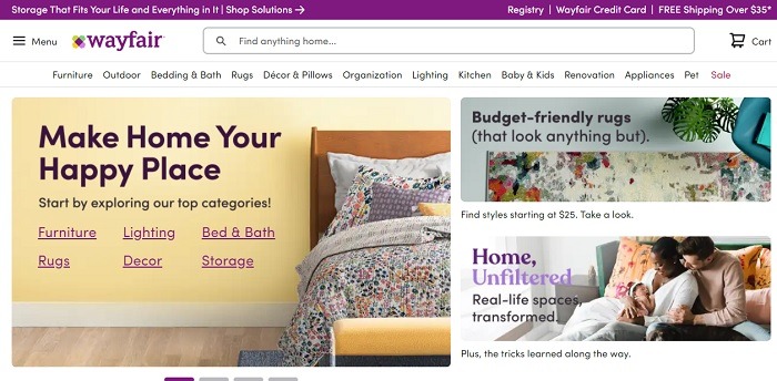Best Websites For Online Furniture Shopping Wayfair