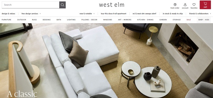 Best Websites For Online Furniture Shopping West Elm