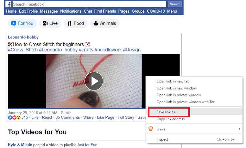 How To Download Facebook Videos To Watch It Later Save