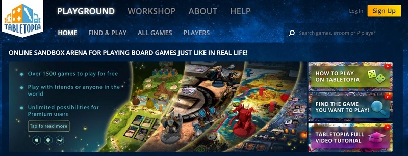 The Best Sites To Play Tabletop Games Online Tabletopia