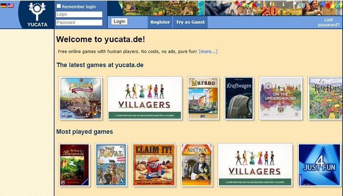 The Best Sites To Play Tabletop Games Online Yucata