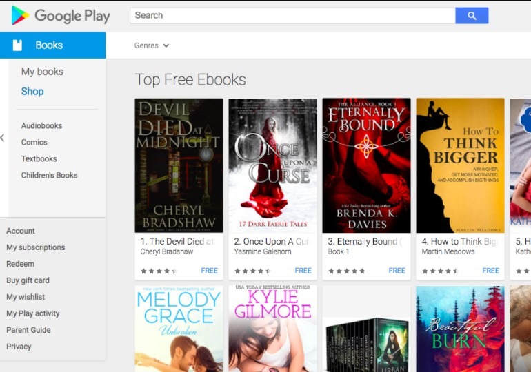 Get Ebooks For Free Googleplay