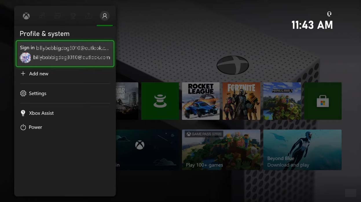 Xboxonesettings