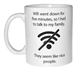 Best Gift Ideas For Geeks Wifi Mug