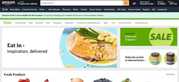 Best Sites To Do Your Grocery Shopping Online Amazon
