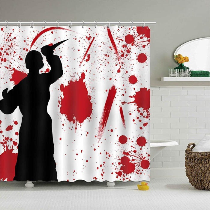 Horror Movie Gifts Psycho Shower Curtain