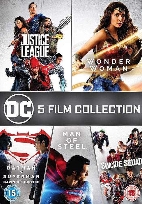 Superhero Movie Gifts Dceu 5 Film Collection