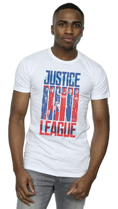 Superhero Movie Gifts Justice League Big 6 T Shirt