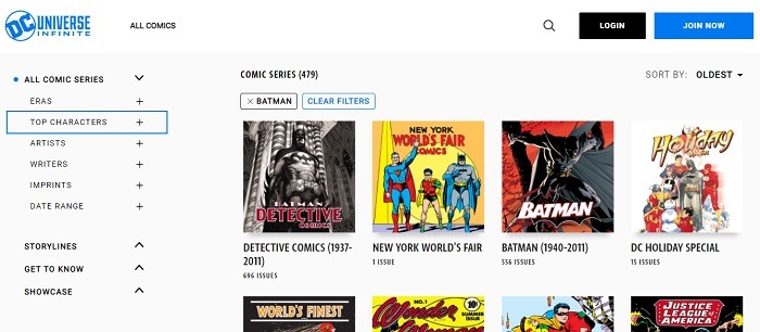 Best Sites To Read Comics Online Dc