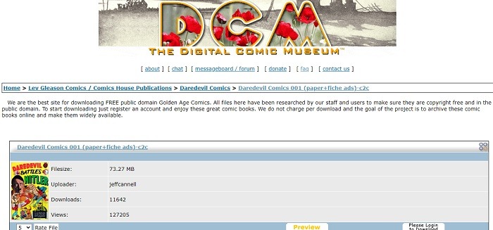 Best Sites To Read Comics Online Digital Comic Museum