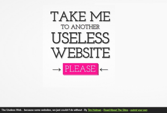 Cool Websites To Waste Some Time On Useless