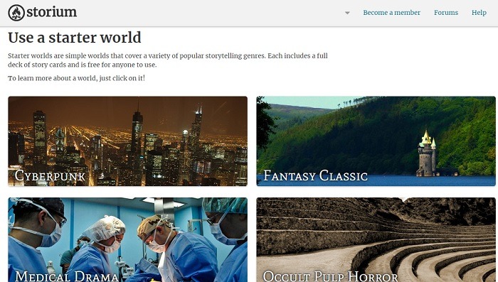 Hone Your Craft With These Online Writing Games Storium Worlds