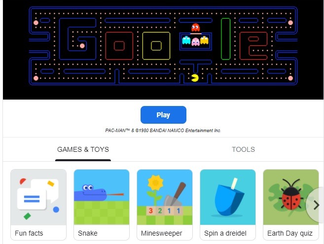 Quick Web Browser Games To Play When Youre Feeling Whatever Pacman Extras