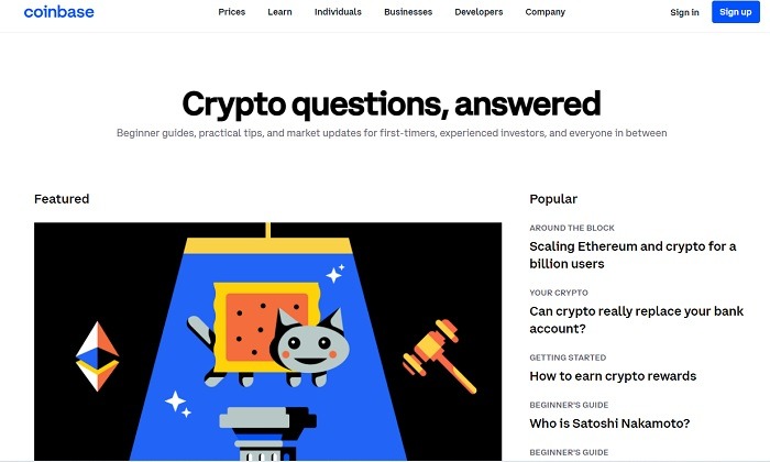 How To Learn About Cryptocurrency Online Coinbase