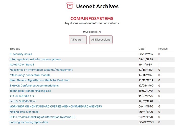 The Oldest Internet Forums You Can Still Visit Usenet