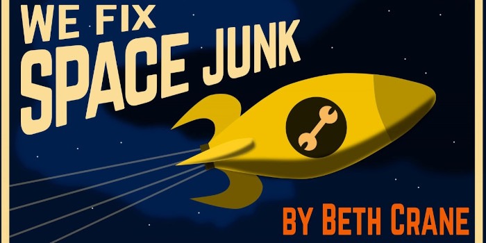 Sci Fi Podcasts We Fix Space Junk