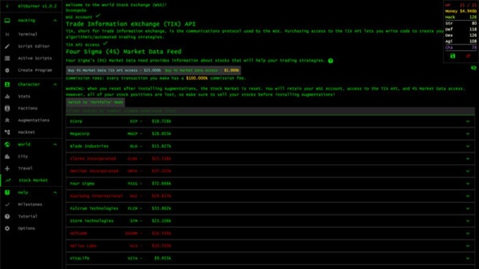 Bitburner