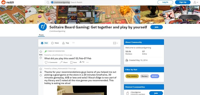 Best Online Board Game Communities Redditsolo