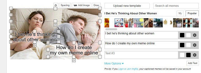 How To Create Your Own Meme Online Move Elements