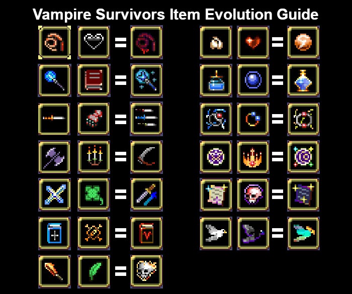 Vampire Survivors Evolution – All Evolutions Listed – Gamezebo