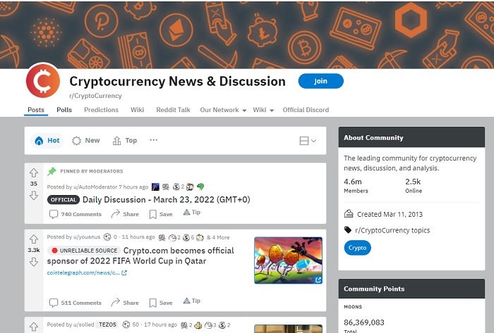 List Of Best Crypto Subreddits And Youtube Channels Rcryptocurrency