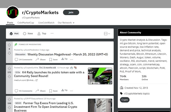 List Of Best Crypto Subreddits And Youtube Channels Rcryptomarket