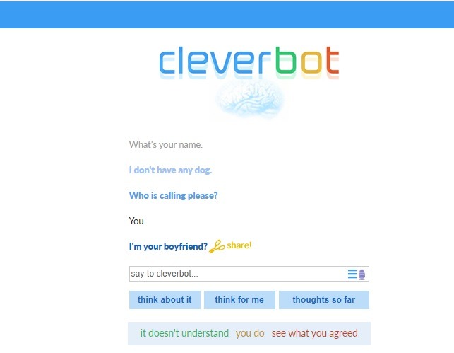 Weirdest Sites To Check Out Right Now Cleverbot
