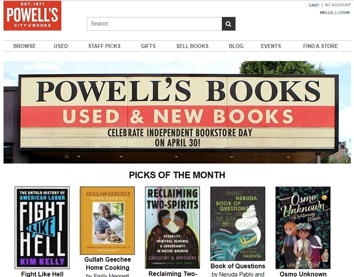 Best Sites To Buy Used Books Online Powells