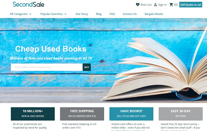 Best Sites To Buy Used Books Online Secondsale