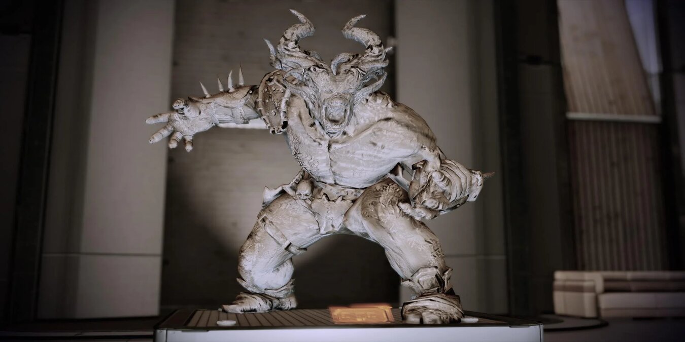 Ogre Statue In Hock's Vault