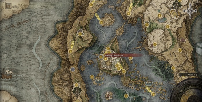 Elden Ring Best Sorceries Terra Map