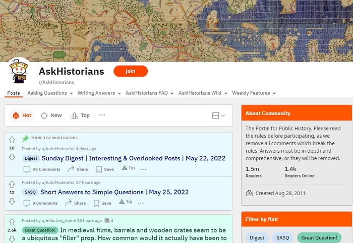 Best History Subreddits To Delve Into Ask