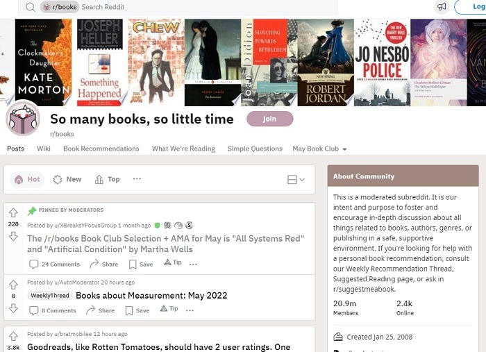 Best Online Book Clubs For Every Interest Reddit Books