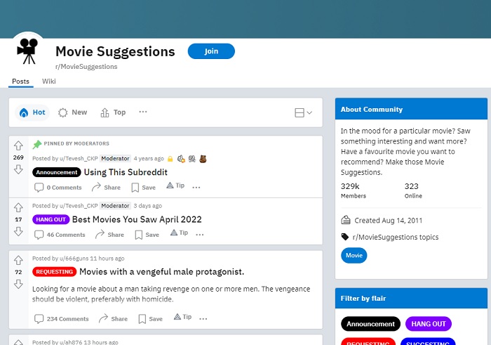 Best Subreddits For Movie Lovers Moviesuggestions
