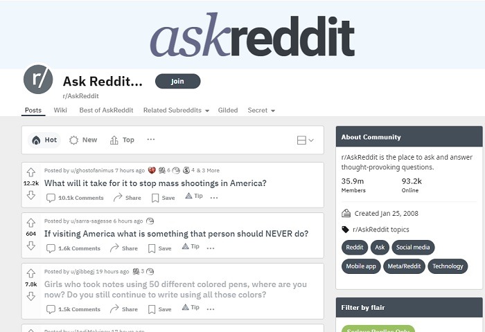 Fascinating Subreddits To Binge On Ask Reddit