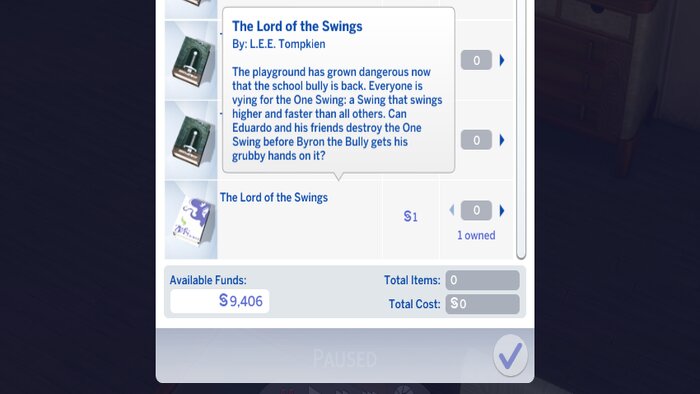 Sims 4 Books