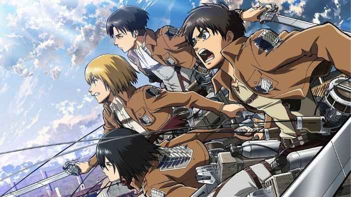 Best Anime Top Anime 2010s - Attack On Titan