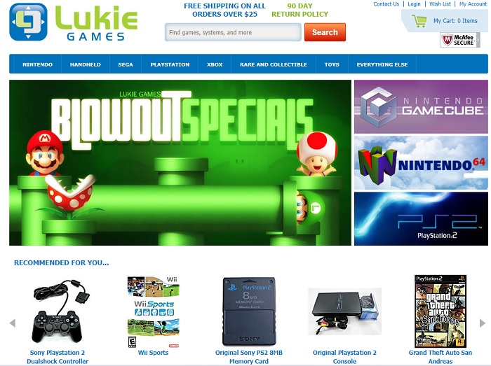 Best Sites To Buy Retro Games Online Lukiegames