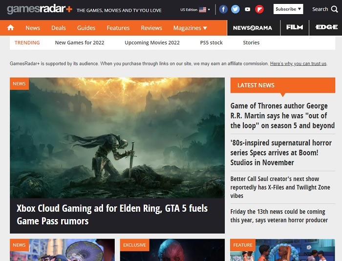 All The Best Websites For Gamers Gamesradar