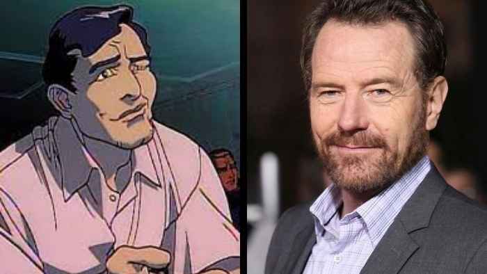 Famous Actors Anime Bryan Cranston 1