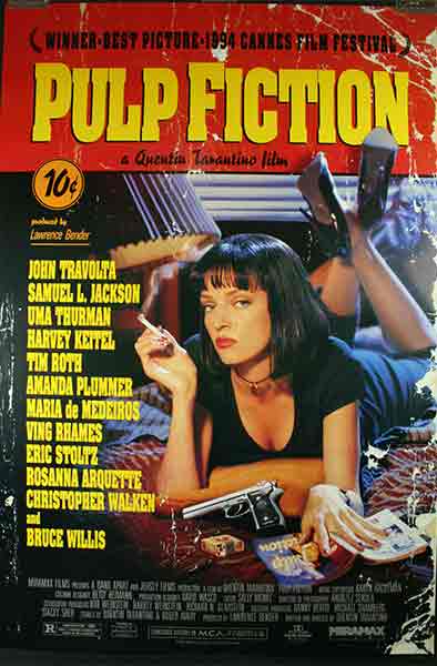 Best Movie Posters Pulp Fiction