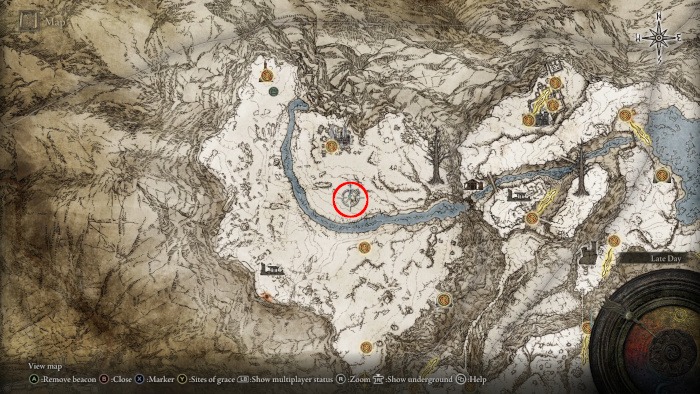 Elden Ring Map Locations Consecrated Snowfield
