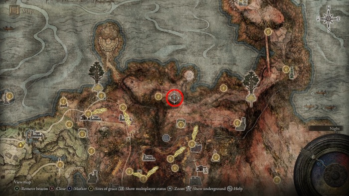 Elden Ring Map Locations Dragonbarrow