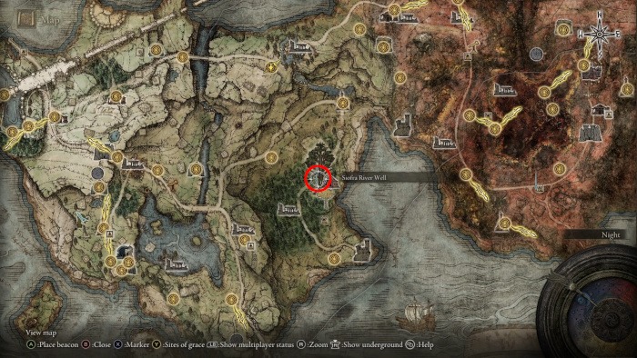 Elden Ring Map Locations Limgrave East