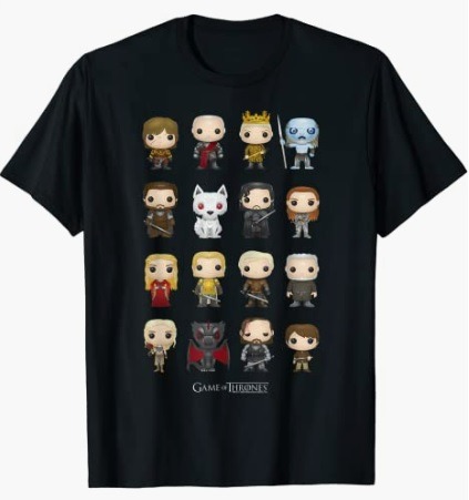 All The Best Gifts For Game Of Thrones Fans Character Tee