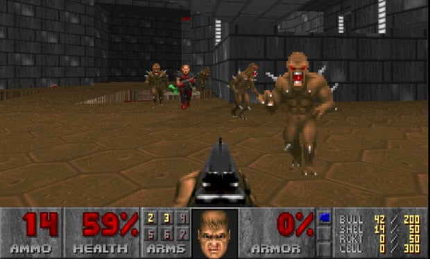 Originial Doom Gameplay Boomer Shooter