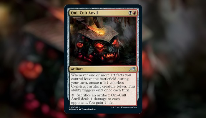 Mtg Best Standard Oni Anvil