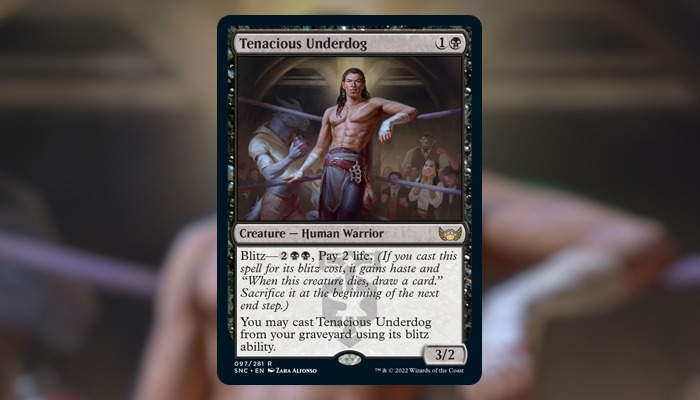 Mtg Best Standard Tenacious Underdog