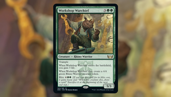 Mtg Best Standard Workshop Warchief